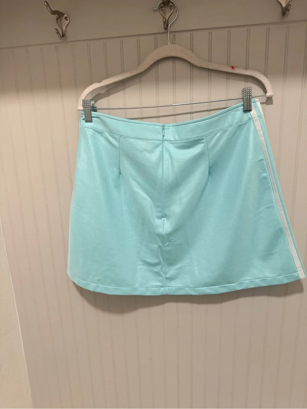 adidas Aqua Mini Skirt with White Side Stripes